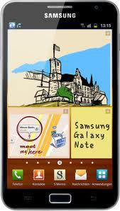 Смартфон Samsung Galaxy Note GT-N7000 Blue - Надым