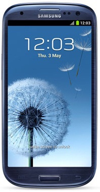 Смартфон Samsung Galaxy S3 GT-I9300 16Gb Pebble blue - Надым